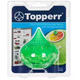 Поглотитель запаха для холодильника Topperr 3115 гелевый (Лайм)