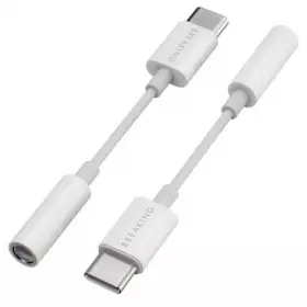 Адаптер Breaking, AUX 3.5мм - USB-C (Белый) 24561