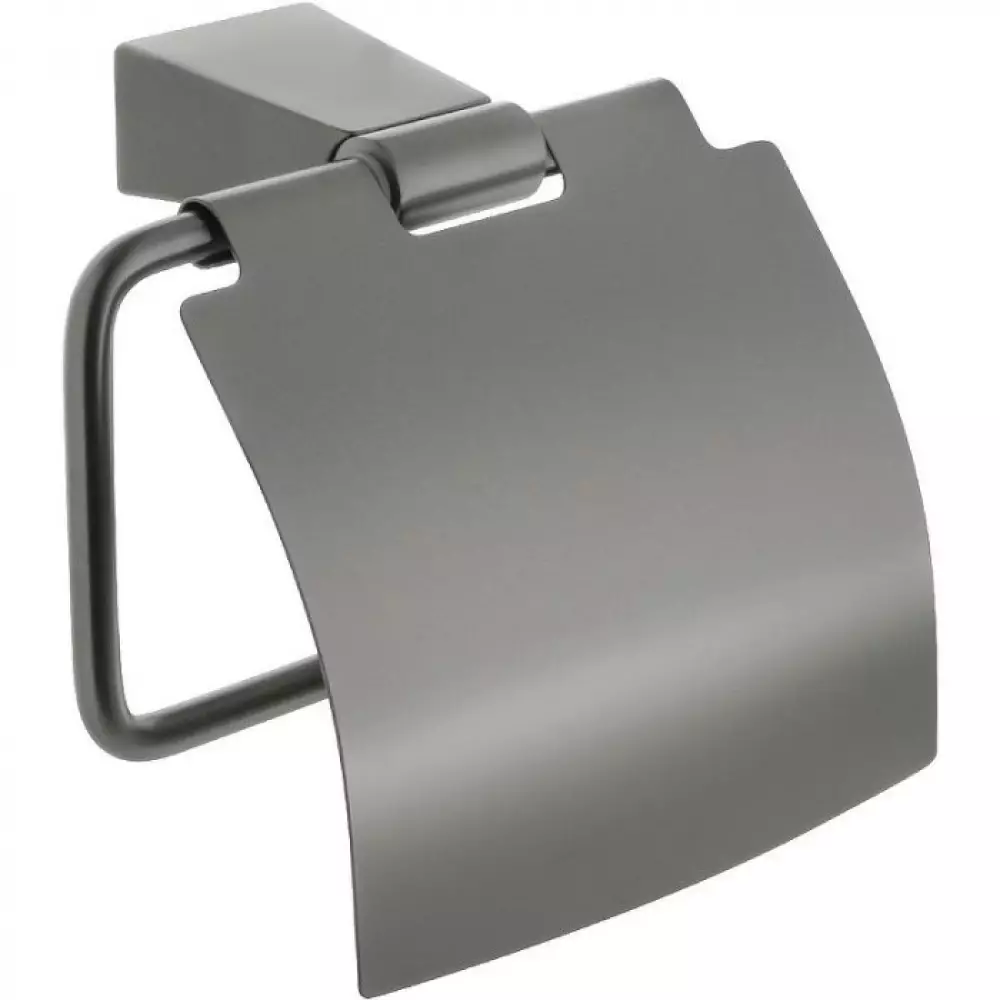 Бумагодержатель Fixsen Trend Graphite с крышкой (FX-98010)