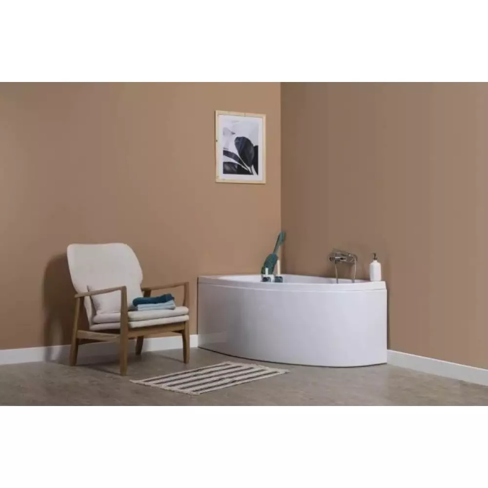Ванна Aquanet Mia L140*80 с каркасом и панелью (280529)