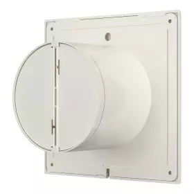 Вентилятор вытяжной DiCiTi SLIM 4C Ivory с обр.клапаном D 100, декорат
