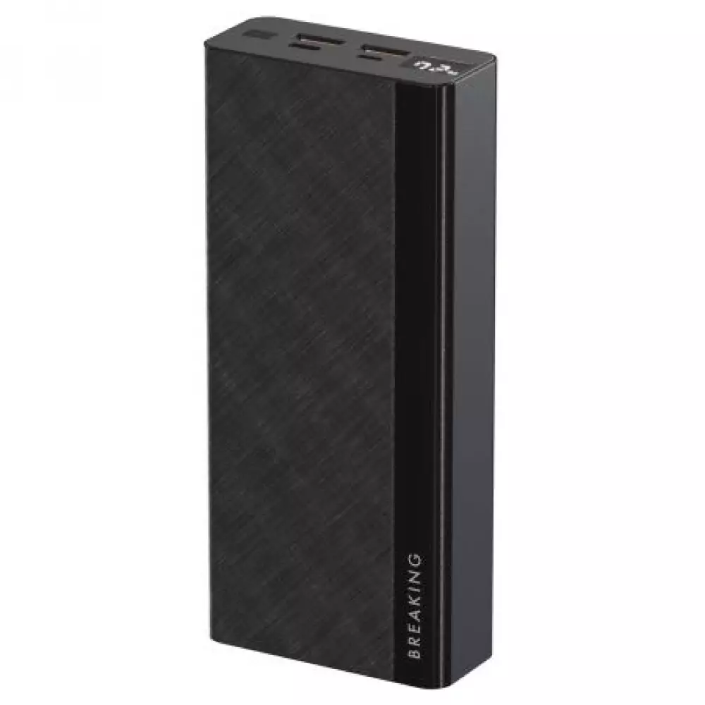 Внешний аккумулятор Breaking P212 2USB-A USB-C 20000 mAh, 5.0A, 22,5W, PD, QC 3.0, LED (Белый)27220