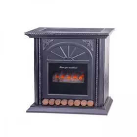 Газовый камин Imengas 32 (кирпичики) (120м2) черный