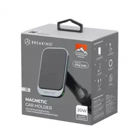 Держатель автомобильный Breaking C1, Mag•Safe Qi, 20W, MOUNTAIN SERIES (Графит) 26107