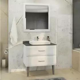 Зеркало Comforty Империя 80 белый 