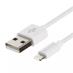 Кабель Breaking Classic USB - Lightning 1m. 2.4A (Белый) 20111