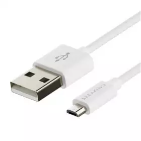Кабель Breaking Classic USB - Micro USB 1m. 2.4A (Белый) 20113