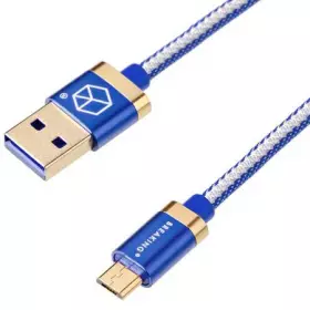 Кабель Breaking Denim USB - Lightning 1m. (Синий) 21211