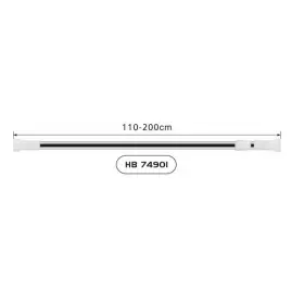 Карниз для ванной Haiba HB74901 110х200