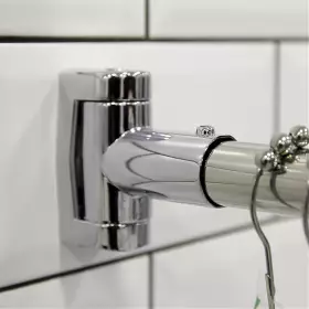 Карниз для ванной Г-образный 75х150