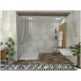 Карниз для ванной дуга 100х100