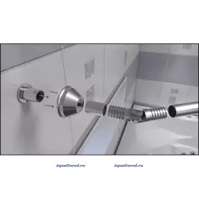 Карниз для ванной дуга 150х90