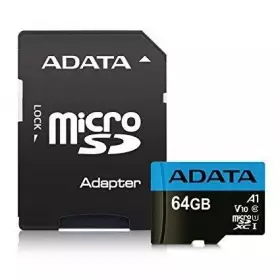 Карта памяти MICRO SDXC 64GB CLASS10 W/AAUSDX64GUICL10A1-RA1 ADATA