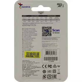 Карта памяти MICRO SDXC 64GB CLASS10 W/AAUSDX64GUICL10A1-RA1 ADATA