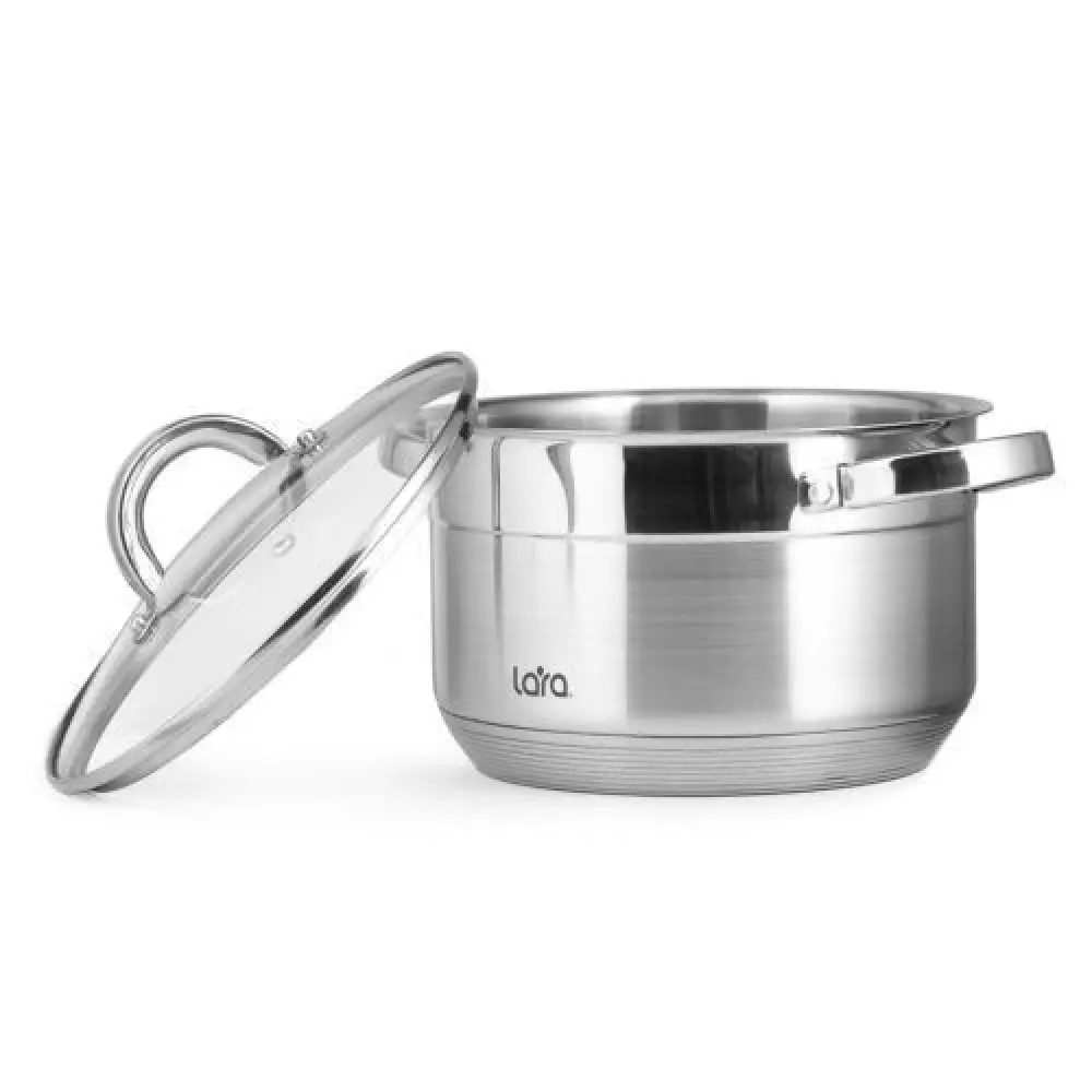Кастрюля AURORA 13,0x22см, 4.8л LR02-403