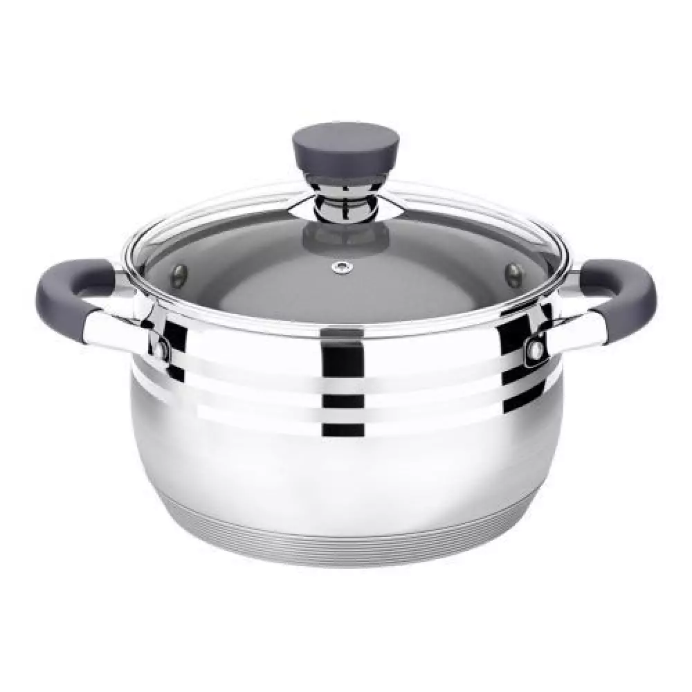 Кастрюля MERCURY 22см, 4.9л LR02-473