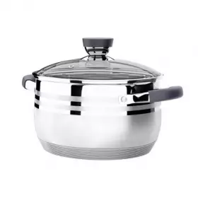 Кастрюля MERCURY 22см, 4.9л LR02-473