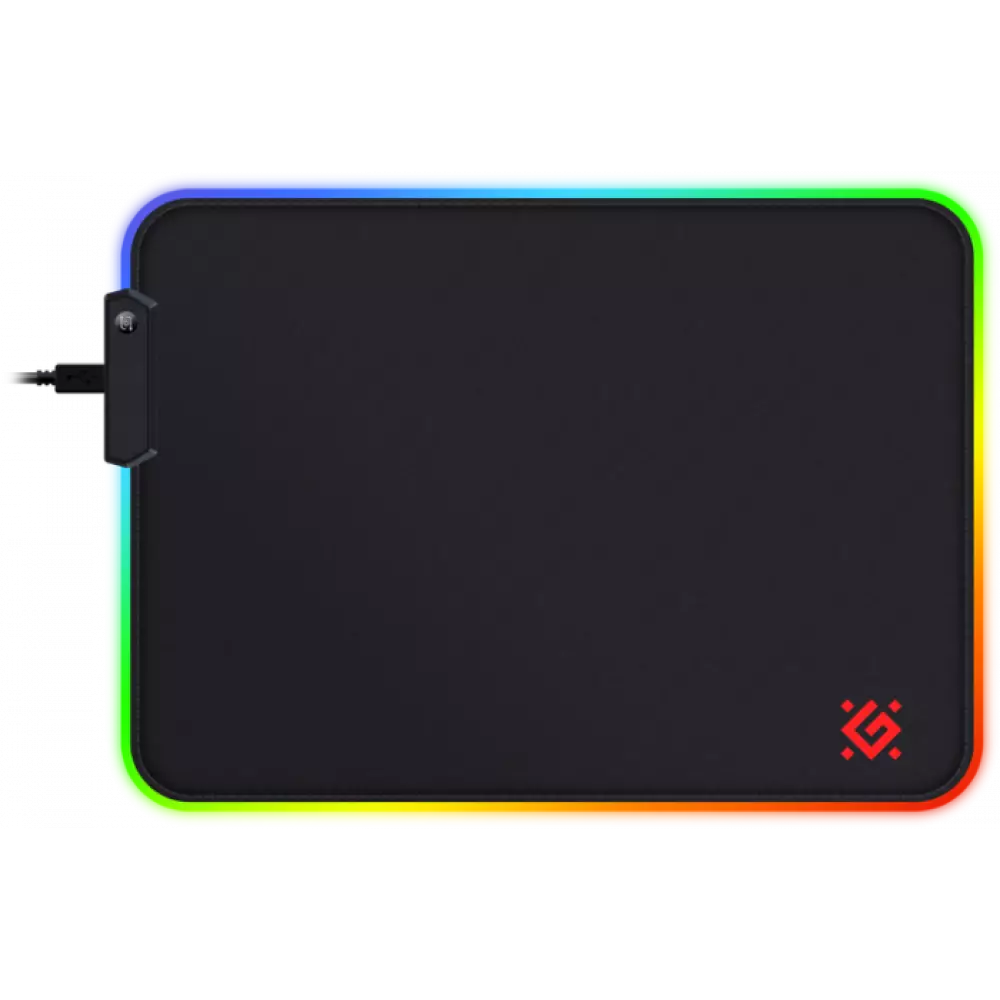 Коврик для мышки Defender Black L Light 50008