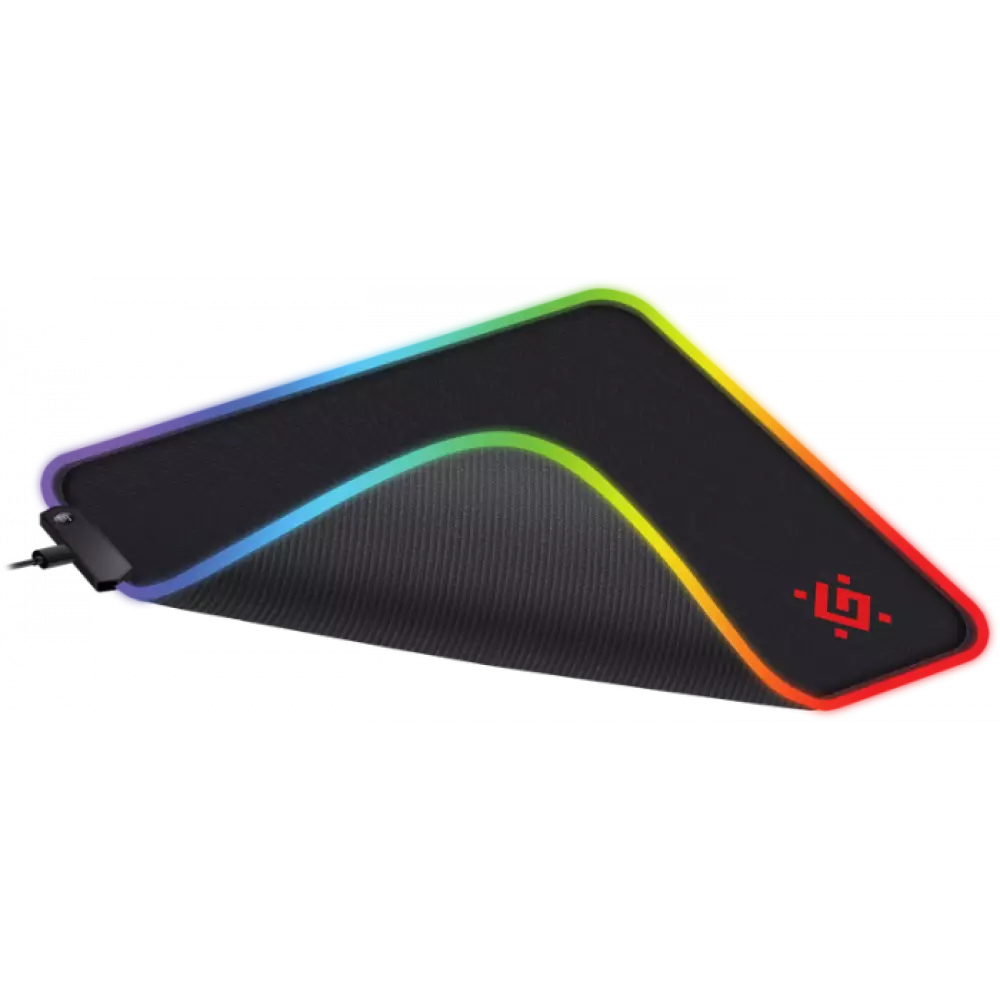 Коврик для мышки Defender Black L Light 50008