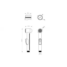 Гигиенический душ Lemark LM8014C, хром