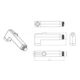Гигиенический душ Lemark LM8091C, хром блистер