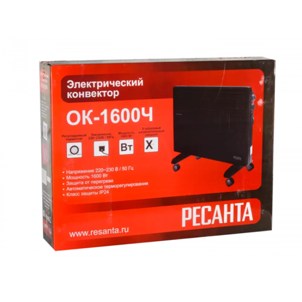 Конвектор электрический Ресанта ОК-1600Ч
