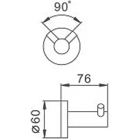 Крючок Haiba HB8305-2 двойной