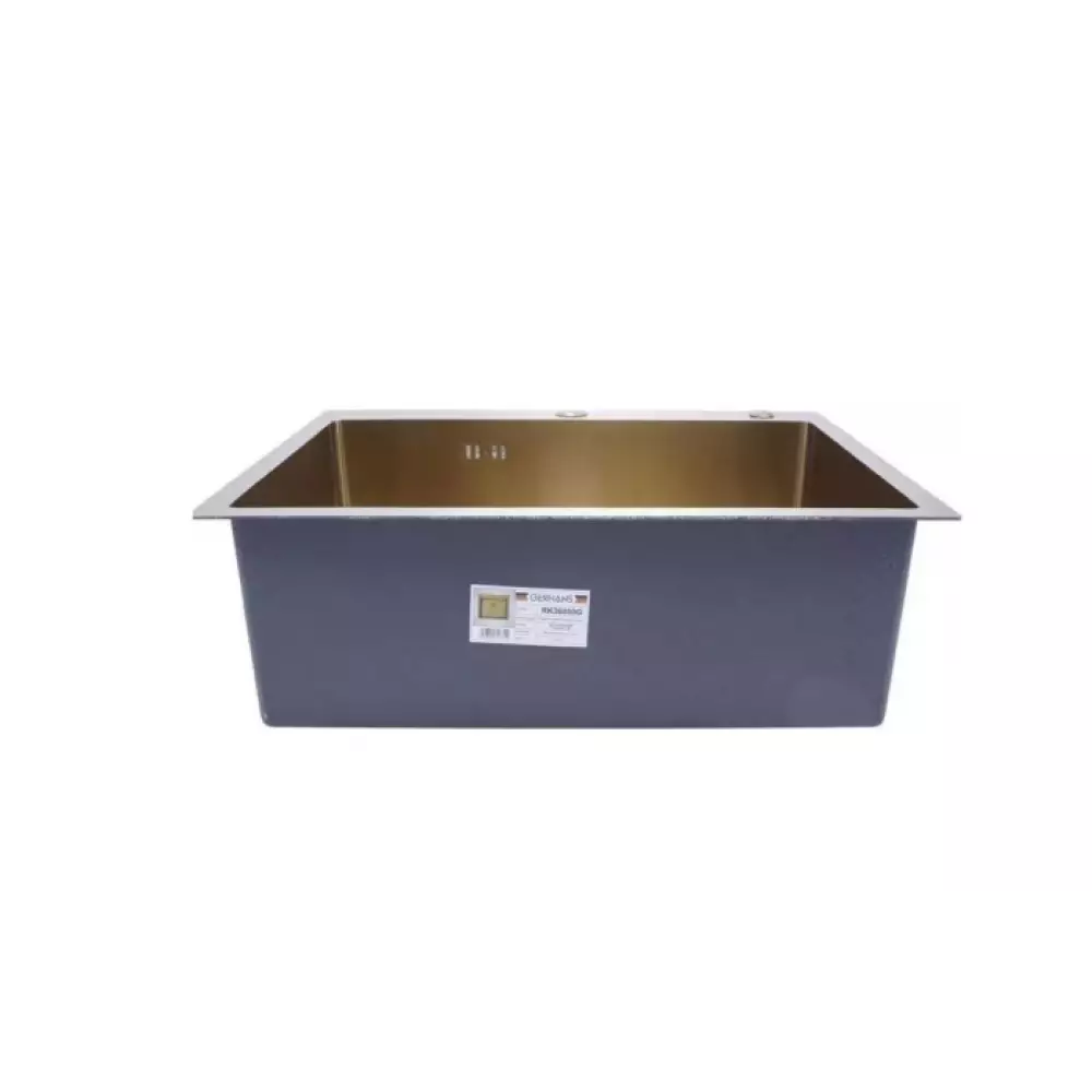 Мойка Gerhans K36050G чаша квадратная (бронзовый) 