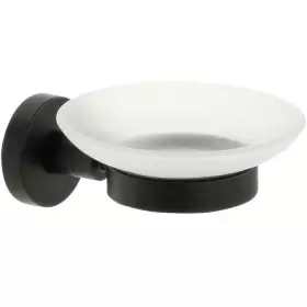 Мыльница Fixsen Comfort Black стекло (FX-86008)