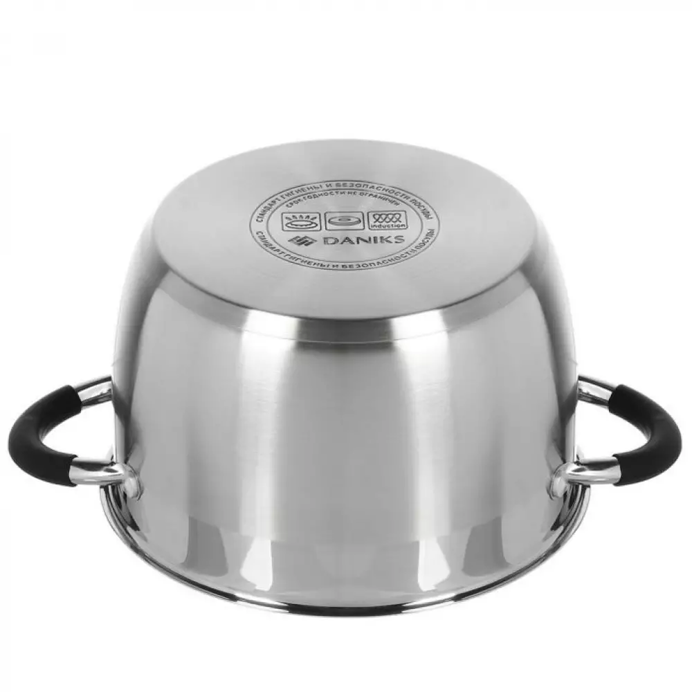 Набор посуды нерж.4 пр Daniks Орландо GS-01435-6SE