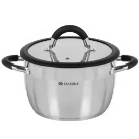 Набор посуды нерж.4 пр Daniks Орландо GS-01435-6SE