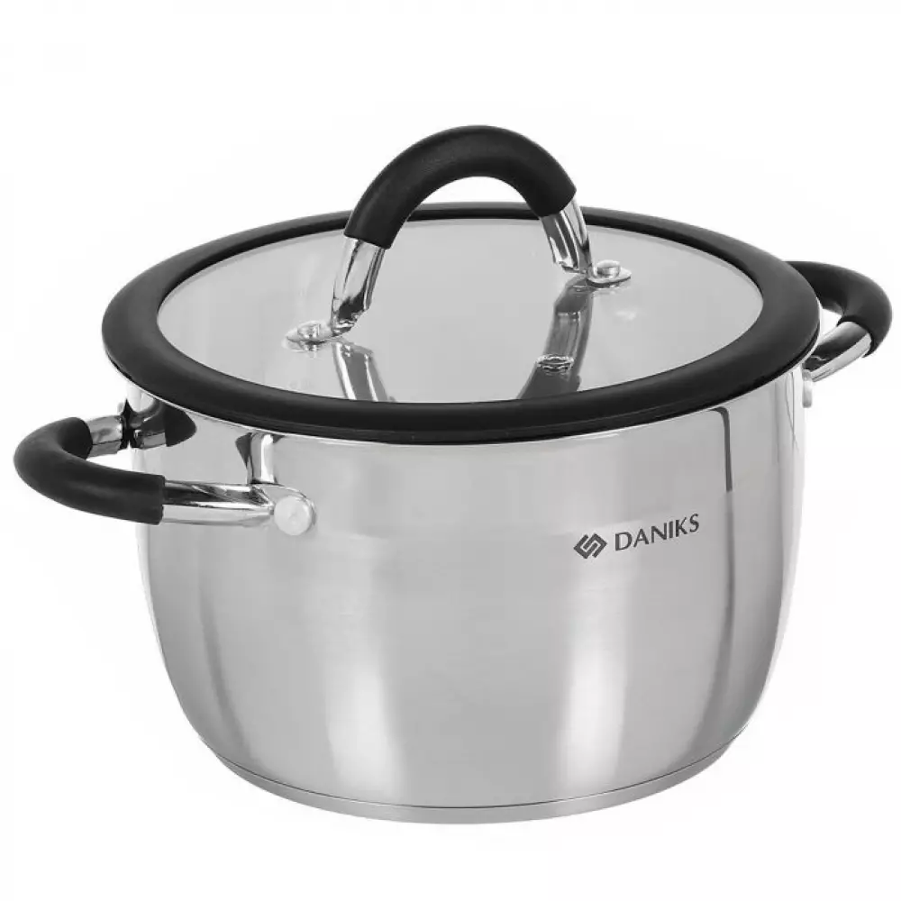 Набор посуды нерж.4 пр Daniks Орландо GS-01435-6SE