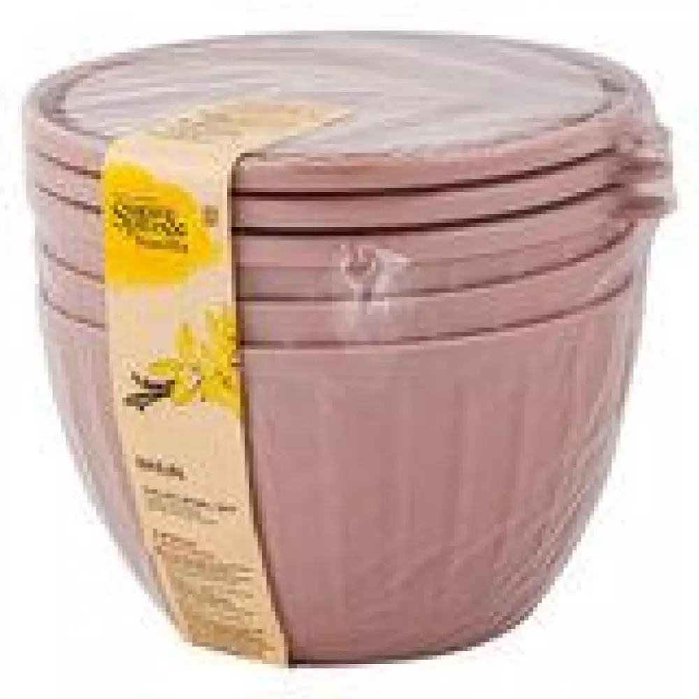 Набор салатников Sugar&Spice Vanilla  (3х0,6л)  латте SE186512005