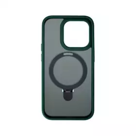 Накладка пластиковая Breaking M01 Stand Style для iPhone 14 Pro (Зеленый) 43174