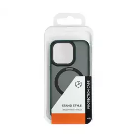 Накладка пластиковая Breaking M01 Stand Style для iPhone 14 Pro (Зеленый) 43174