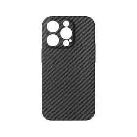 Накладка пластиковая Breaking M03 Carbon Style для iPhone 14 Pro Max (Черный) 43172 