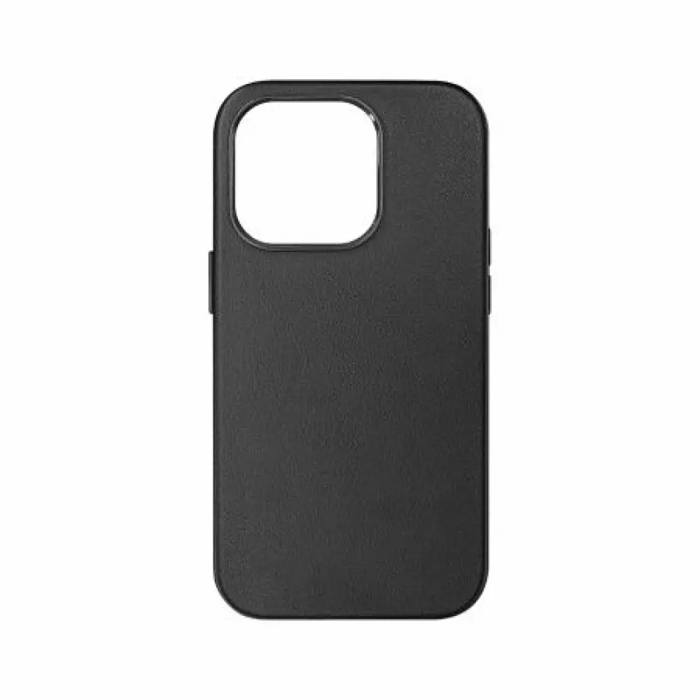 Накладка пластиковая Breaking M04 Leather Style Mag•Safe для iPhone 14 Pro Max (Черный) 43152