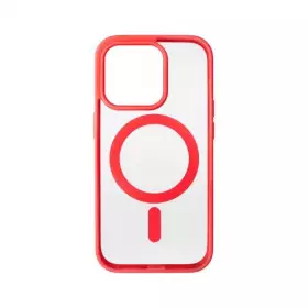 Накладка пластиковая Breaking M05 Color Mag•Safe для iPhone 14 Pro (Красный) 43124