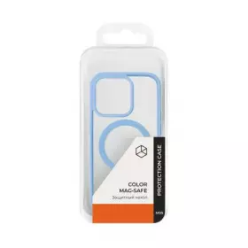 Накладка пластиковая Breaking M05 Color Mag•Safe для iPhone 14 Pro (Светло-Синий) 43126