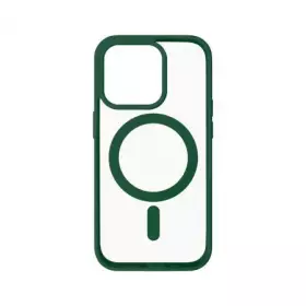 Накладка пластиковая Breaking M05 Color Mag•Safe для iPhone 14 Pro Max (Темно-Зеленый) 43138