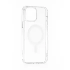 Накладка силиконовая Breaking Mag•Safe для iPhone 15 (Прозрачный) 43195
