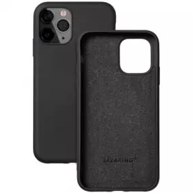 Накладка силиконовая Breaking Soft Touch с микрофиброй для iPhone 13 Pro (Черный)	 41401