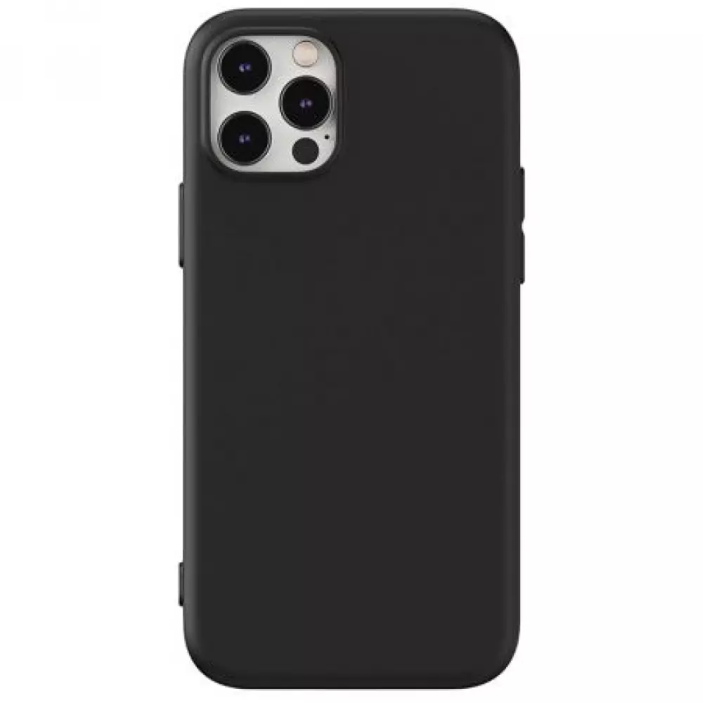 Накладка силиконовая Breaking для iPhone 13 Pro Max (Черный) 40426