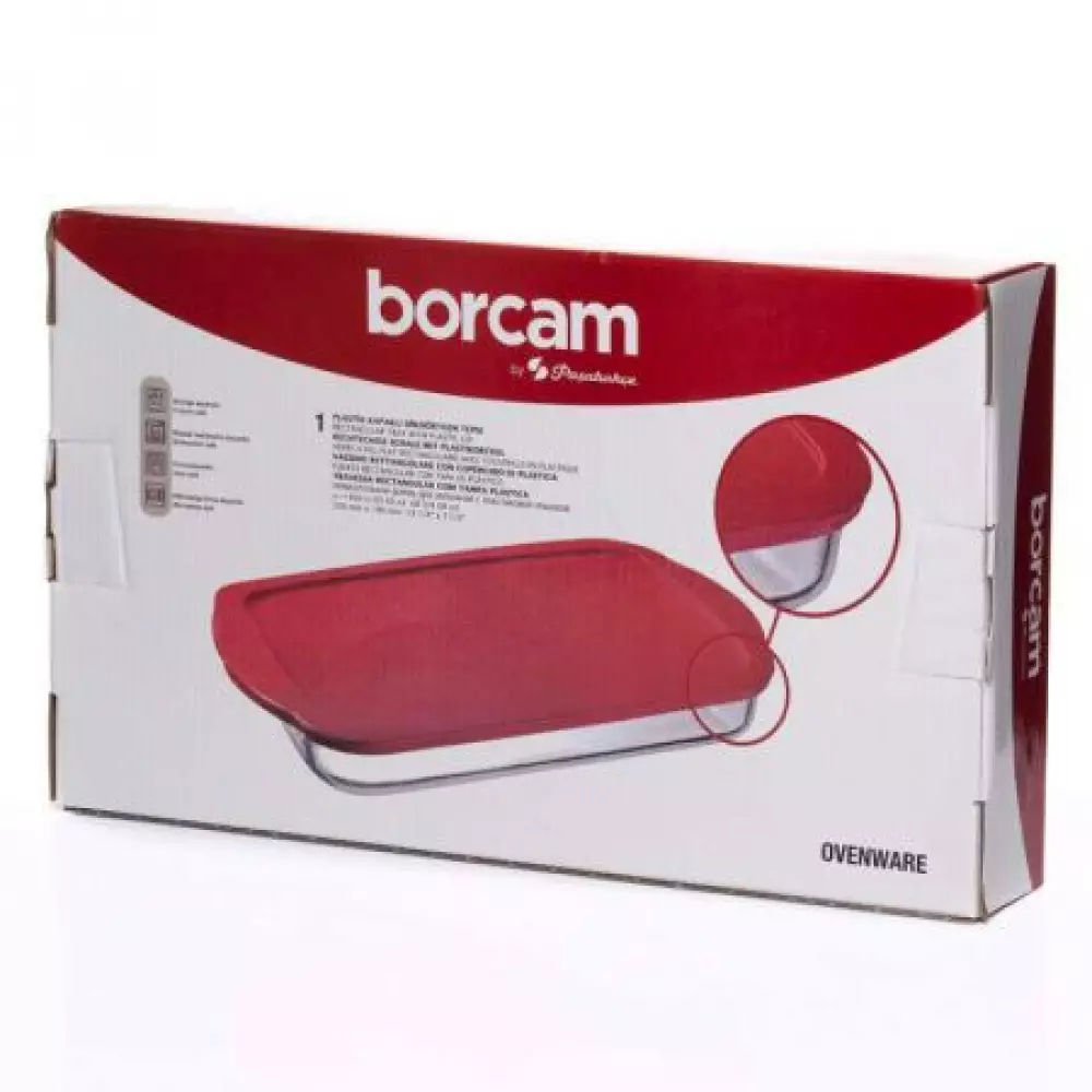 П/Форма для запекания Borcam с пл.кр.2л 336*195 59006