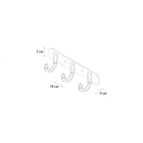 Планка 3 крючка Fixsen FX-1713