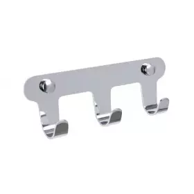 Планка 3 крючка Fixsen Kvadro (FX-805-3) хром