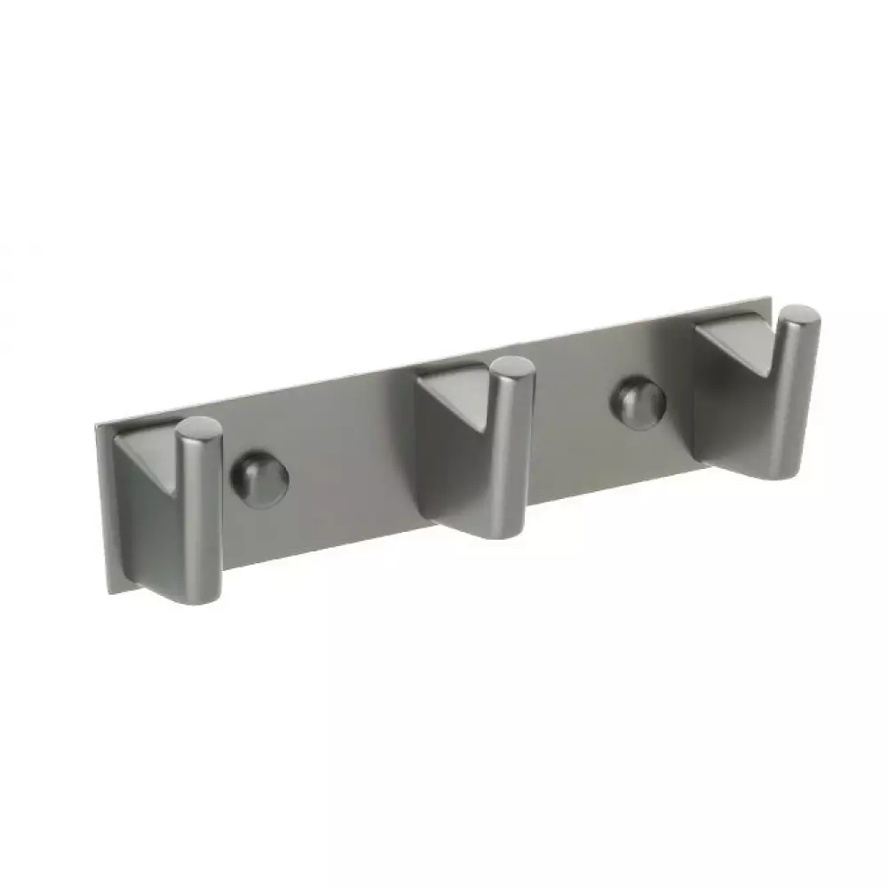 Планка 3 крючка Fixsen Trend Graphite (FX-98005-3)