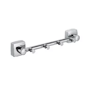 Планка 4 крючка Fixsen Kvadro (FX-805-4) хром