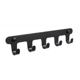 Планка 5 крючков Fixsen FX-805В-5 черная
