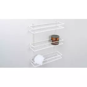 Полка прямая Fixsen FX-730W-3 трехэтажная белая